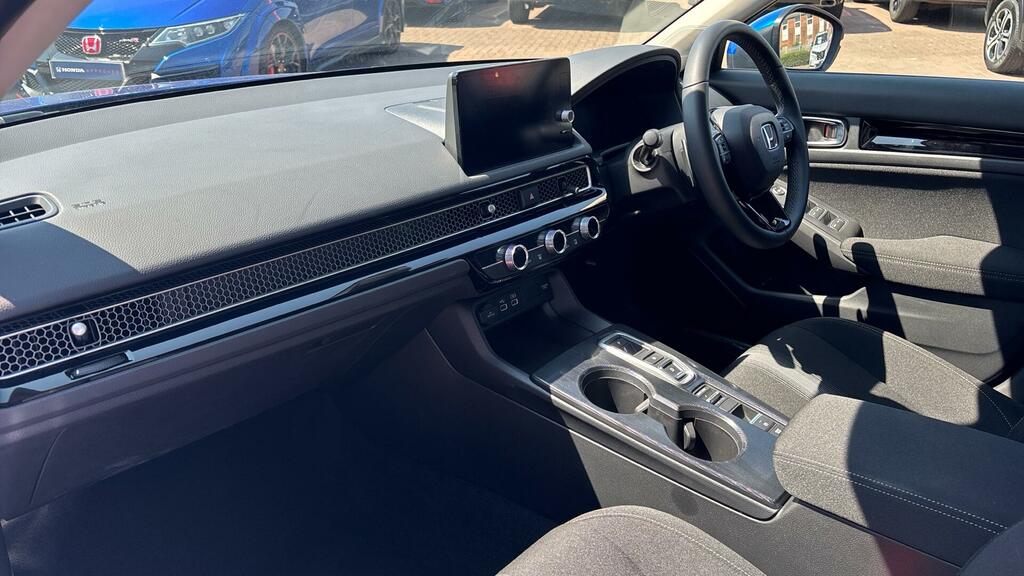 Honda Civic 2.0 H I-mmd Elegance Hatchback Hybrid E RV75ONZ Blue #2
