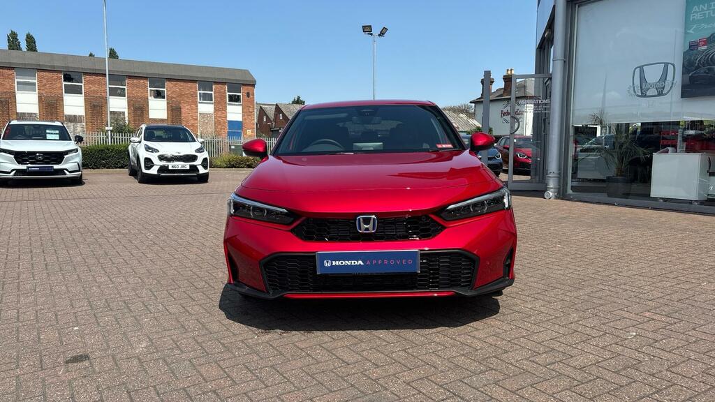 Honda Civic 2.0 H I-mmd Advance Hatchback Hybrid Ec VK26PEO Red #6