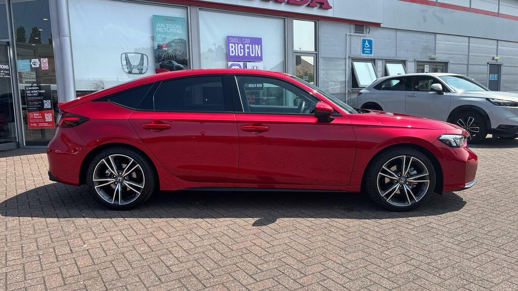 Honda Civic 2.0 H I-mmd Advance Hatchback Hybrid Ec VK26PEO Red #5