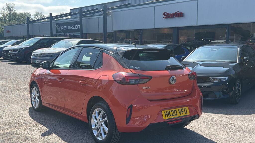 Vauxhall Corsa 1.2 Turbo Sri Nav Premium Euro 6 Ss HK20VFU Orange #3
