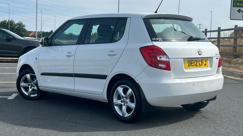 Skoda Fabia 1.4 Mpi Se Euro 5 White #4