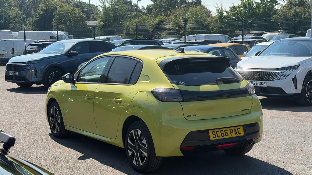 Peugeot 208 1.2 Allure E-dsc6 Euro 6 Ss VK24PMV Yellow #3