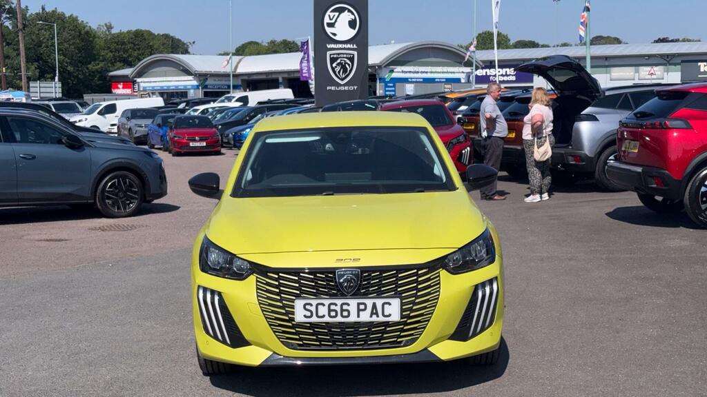 Peugeot 208 1.2 Allure E-dsc6 Euro 6 Ss VK24PMV Yellow #6