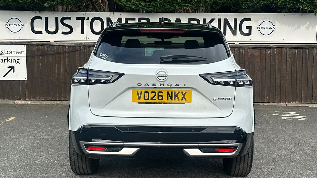 Nissan Qashqai 1.5 H E-power Tekna Euro 6 Ss VO26NKX White #6