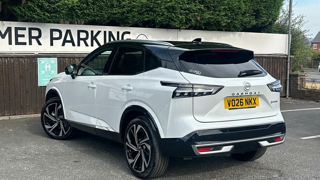 Nissan Qashqai 1.5 H E-power Tekna Euro 6 Ss VO26NKX White #4