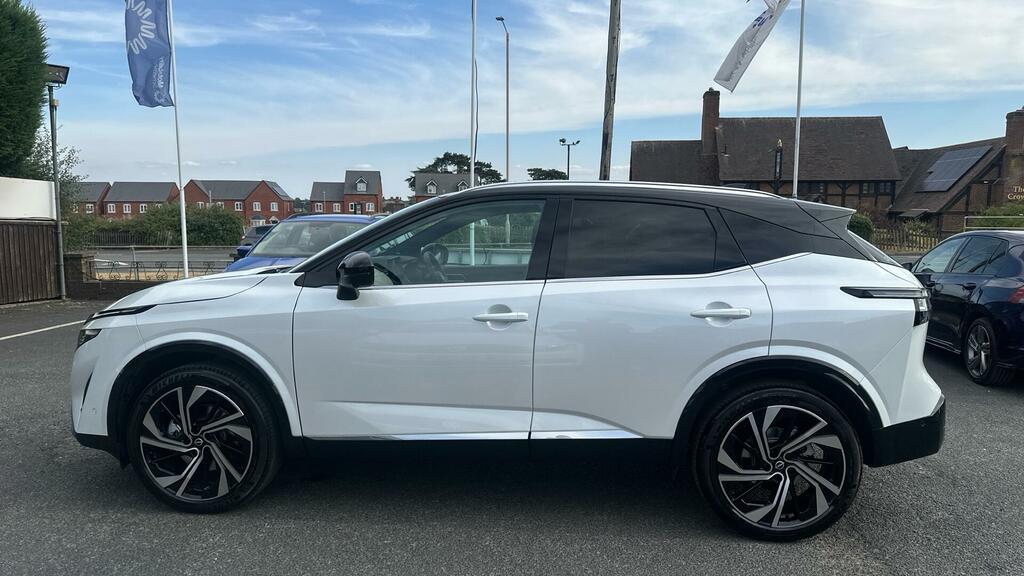 Nissan Qashqai 1.5 H E-power Tekna Euro 6 Ss VO26NKX White #5