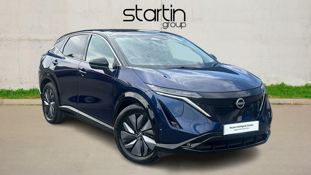 Nissan Ariya 87Kwh Evolve 22Kw Charger DY72NBF Blue