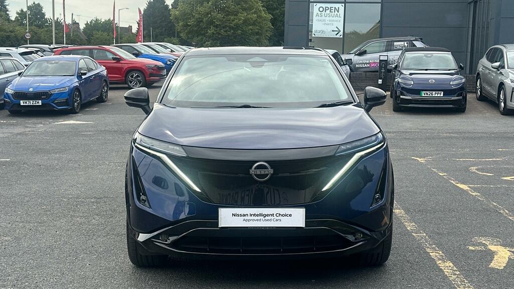 Nissan Ariya 87Kwh Evolve 22Kw Charger DY72NBF Blue #6
