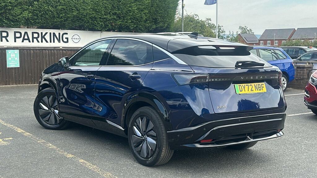 Nissan Ariya 87Kwh Evolve 22Kw Charger DY72NBF Blue #3