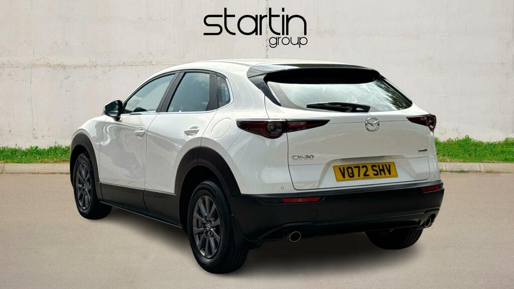 Mazda CX-30 2.0 E-skyactiv G Mhev Se-l Euro 6 Ss VO72SHV White #3