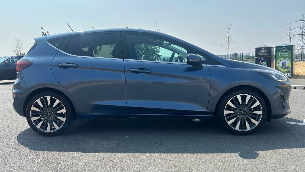 Ford Fiesta 1.0T Ecoboost Mhev Titanium X Dct Euro 6 Ss GX23HMZ Blue #5