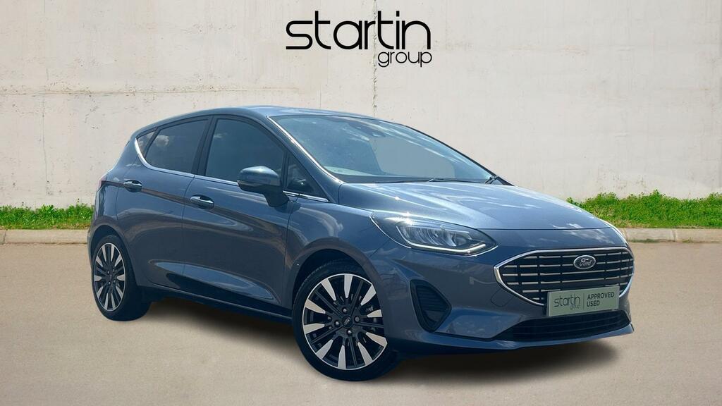 Ford Fiesta 1.0T Ecoboost Mhev Titanium X Dct Euro 6 Ss GX23HMZ Blue