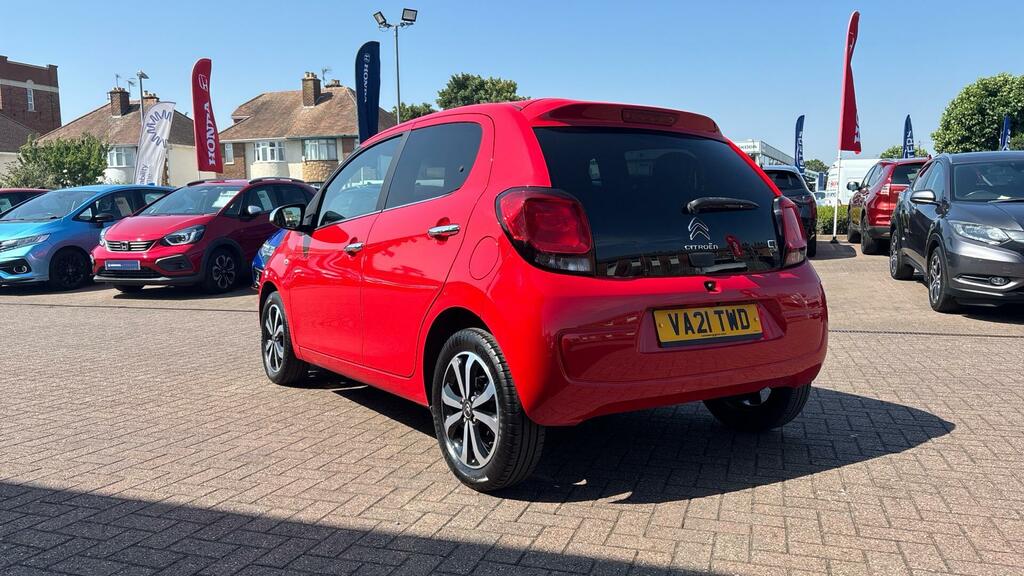 Citroen C1 1.0 Vti Shine Hatchback Euro 6 VA21TWD Red #3