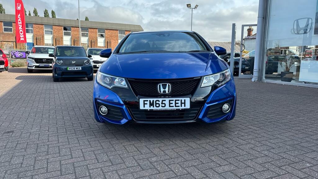 Honda Civic 1.8 I-vtec Sr Hatchback Euro 6 14 Blue #6
