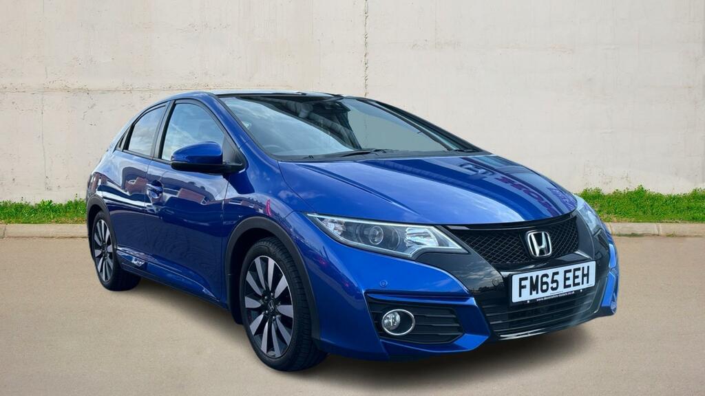 Honda Civic 1.8 I-vtec Sr Hatchback Euro 6 14 Blue