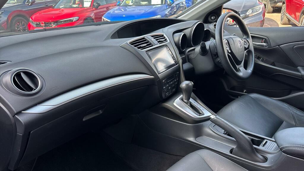 Honda Civic 1.8 I-vtec Sr Hatchback Euro 6 14 Blue #2
