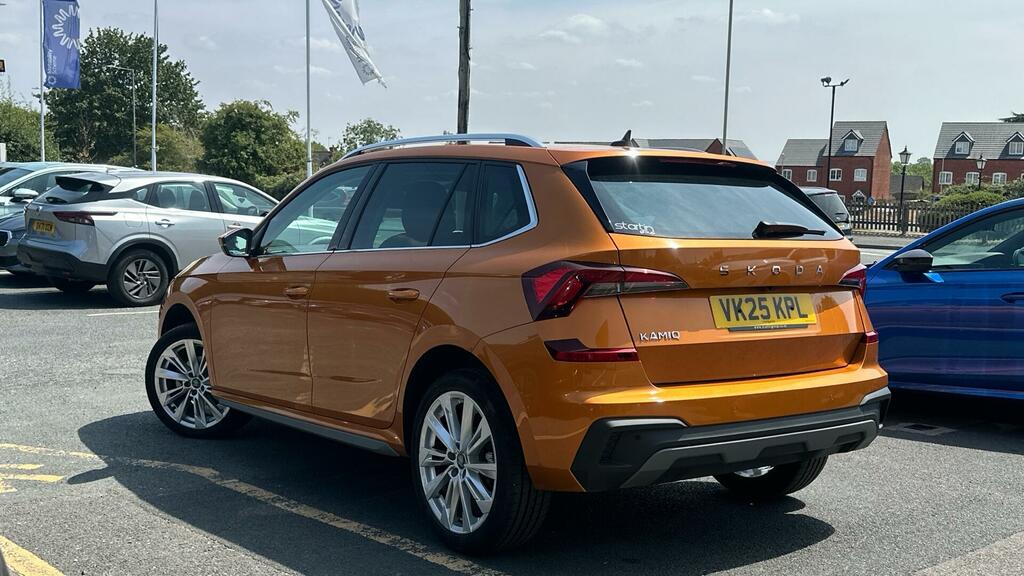 Skoda Kamiq 1.5 Tsi Act Se L Edition Dsg Euro 6 Ss VK25KPL Orange #4