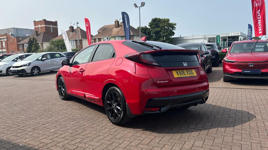 Honda Civic 1.4 I-vtec Sport Hatchback Euro Red #3