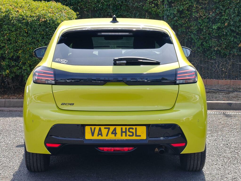 Peugeot 208 1.2 Puretech Allure Euro 6 Ss VA74HSL Yellow #6
