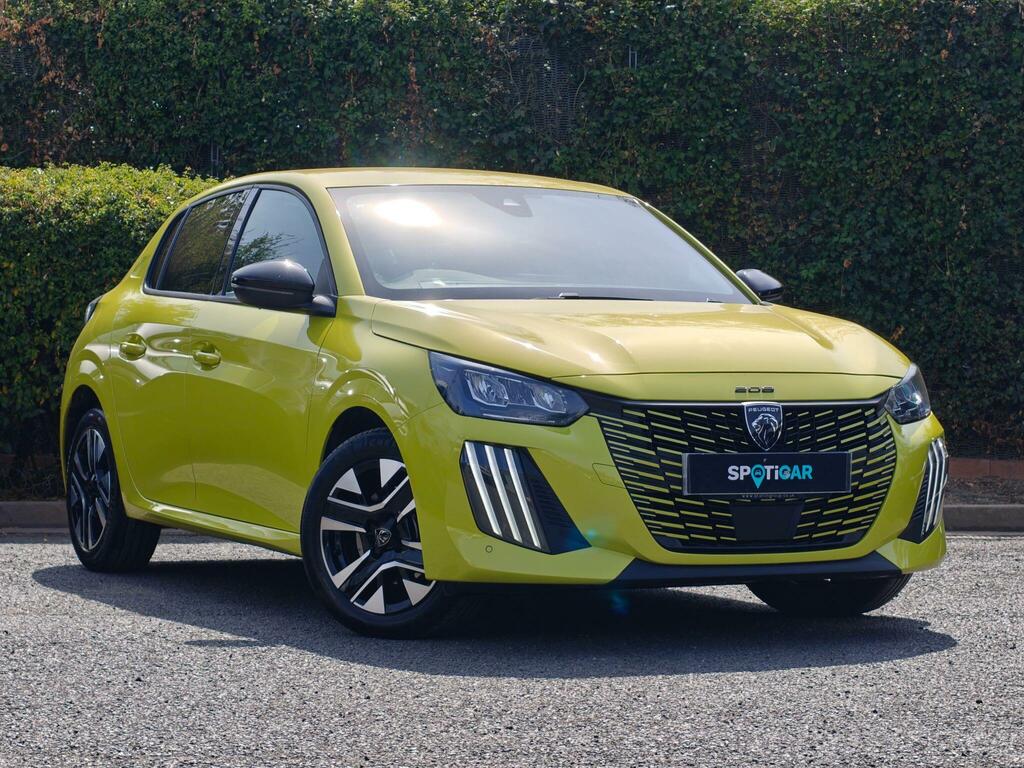 Peugeot 208 1.2 Puretech Allure Euro 6 Ss VA74HSL Yellow #5