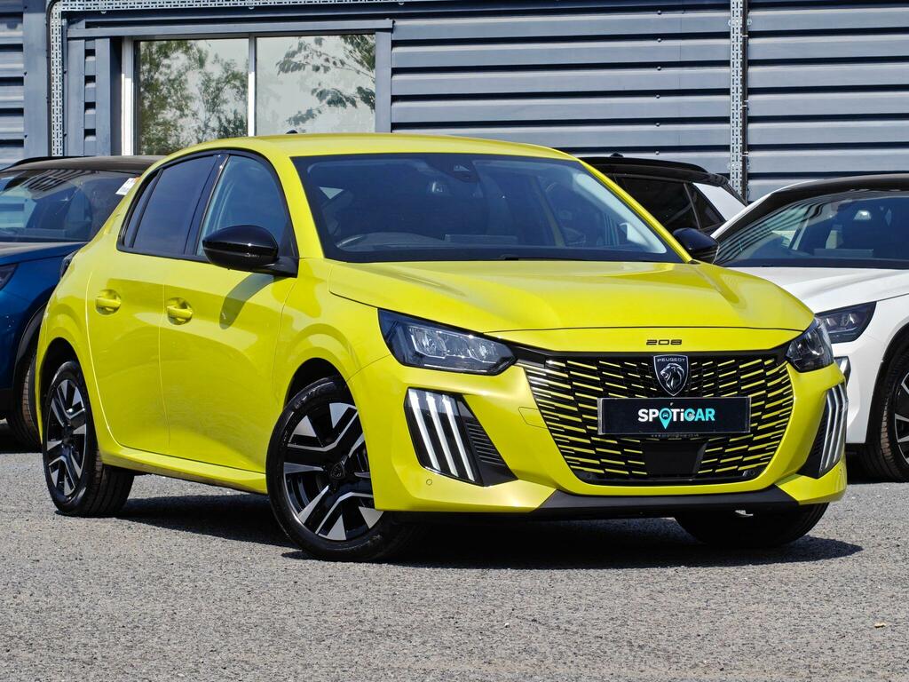Peugeot 208 1.2 Puretech Allure Euro 6 Ss VA74HSL Yellow