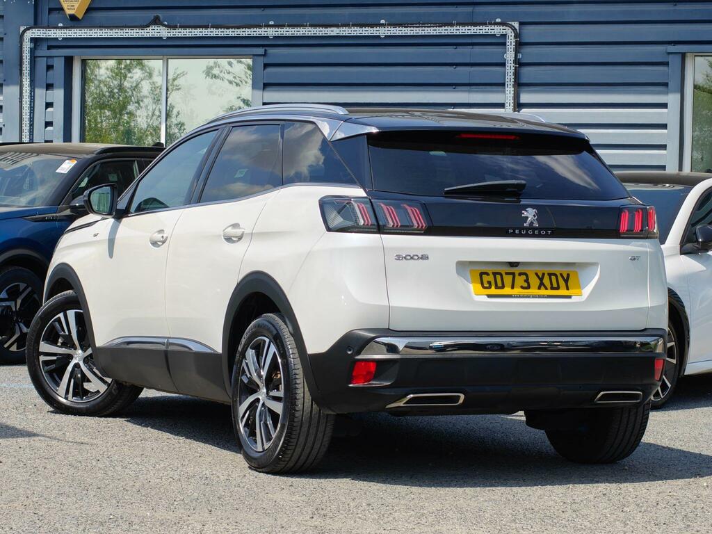 Peugeot 3008 1.2 Gt E-dsc6 Euro 6 Ss GD73XDY White #5