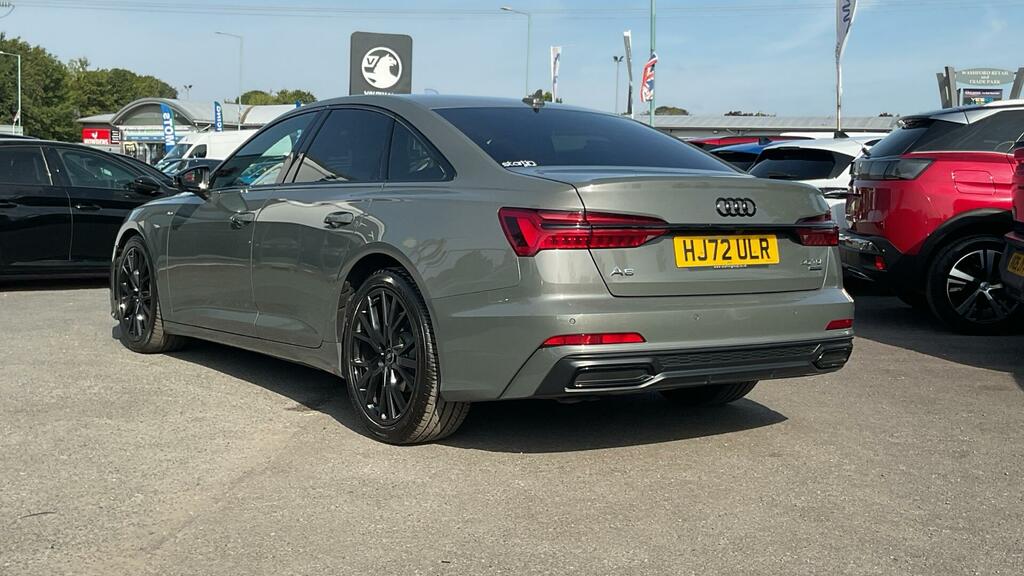 Audi A6 Saloon 2.0 Tdi 40 Black Edition S Tronic Quattro Euro 6 Grey #3