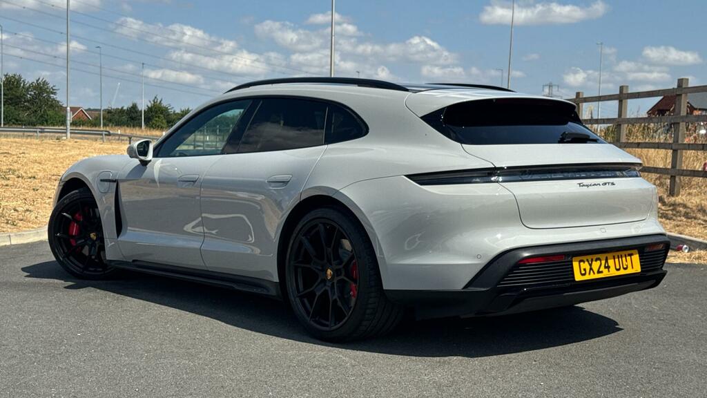 Porsche Taycan Performance Plus 93.4Kwh Gts Sport Turismo 4W GX24UUT Grey #3