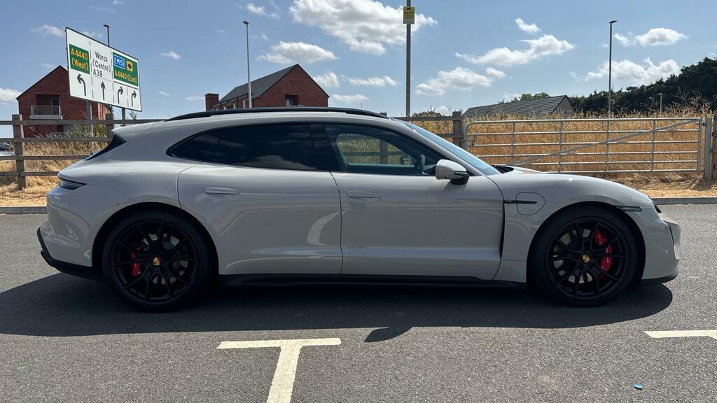 Porsche Taycan Performance Plus 93.4Kwh Gts Sport Turismo 4W GX24UUT Grey #5