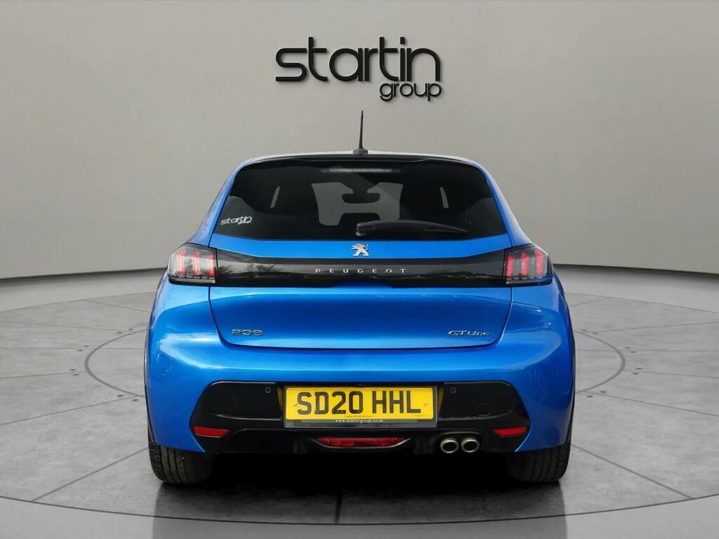 Peugeot 208 1.2 Puretech Gt Line Hatchback Eat Euro Blue #6