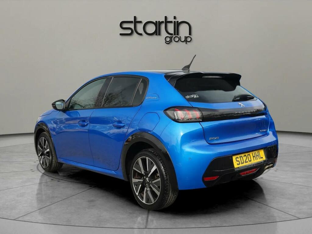 Peugeot 208 1.2 Puretech Gt Line Hatchback Eat Euro Blue #4