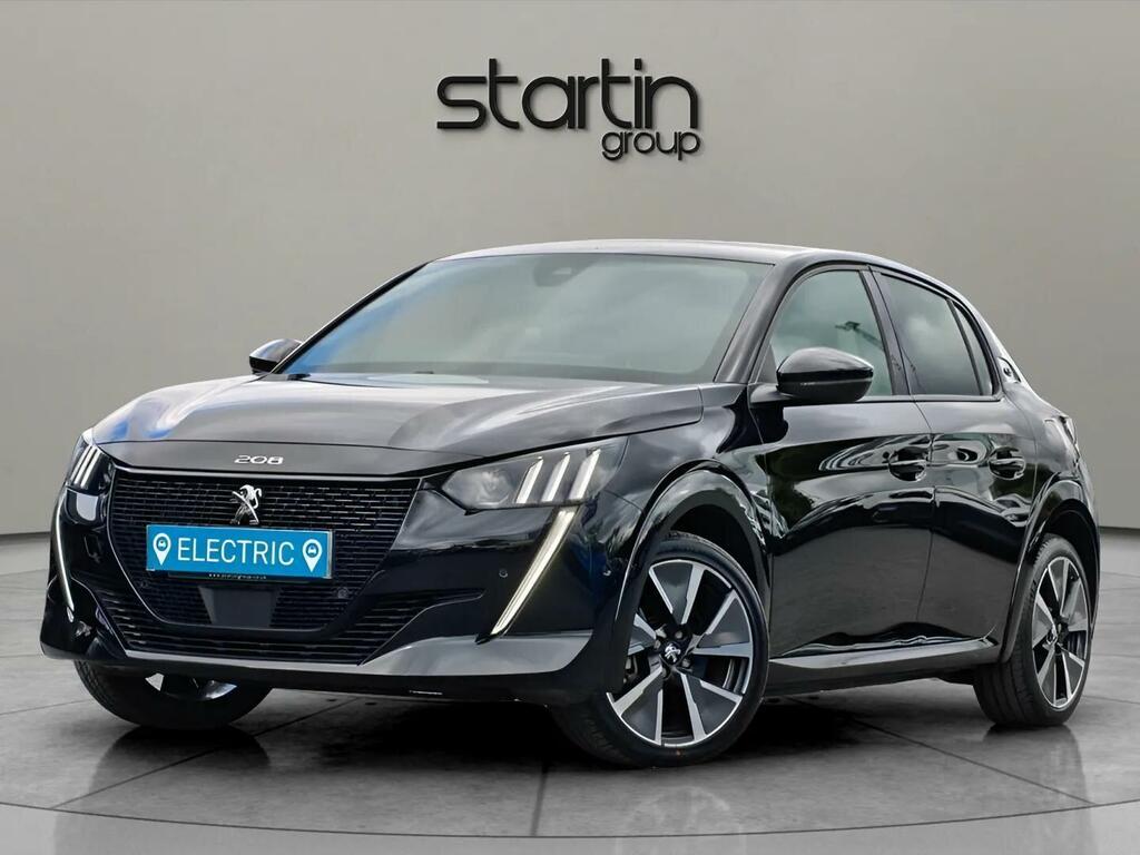 Peugeot e-208 50Kwh Gt Hatchback 7Kw Charger Black #3