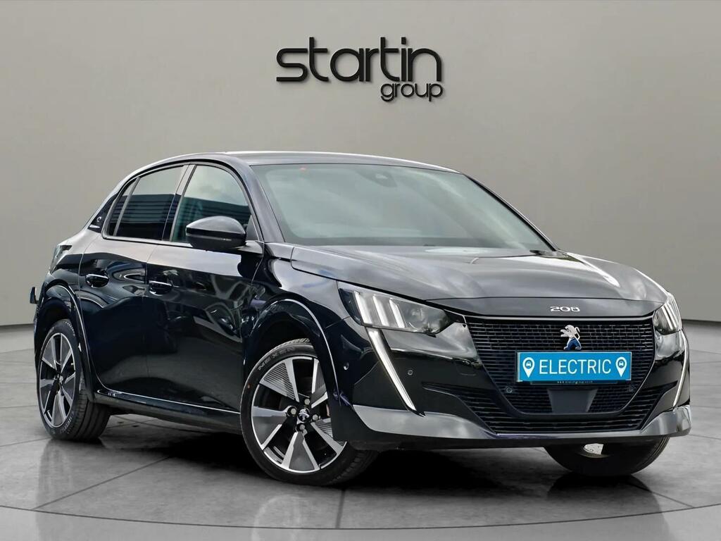 Peugeot e-208 50Kwh Gt Hatchback 7Kw Charger Black