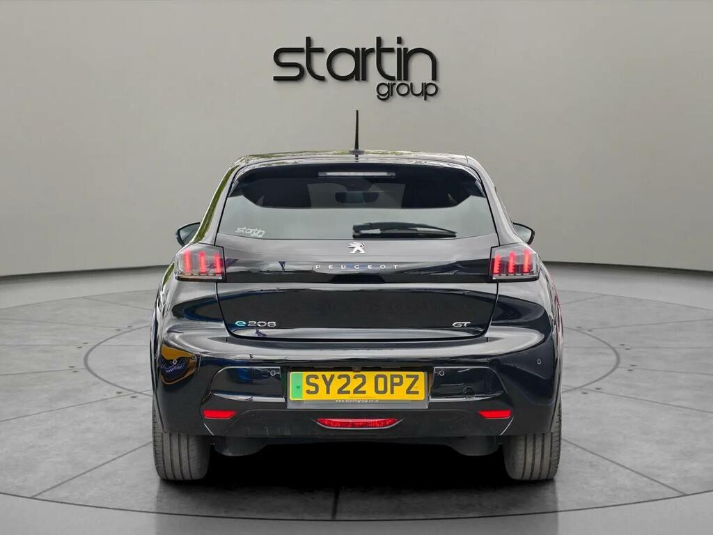 Peugeot e-208 50Kwh Gt Hatchback 7Kw Charger Black #5