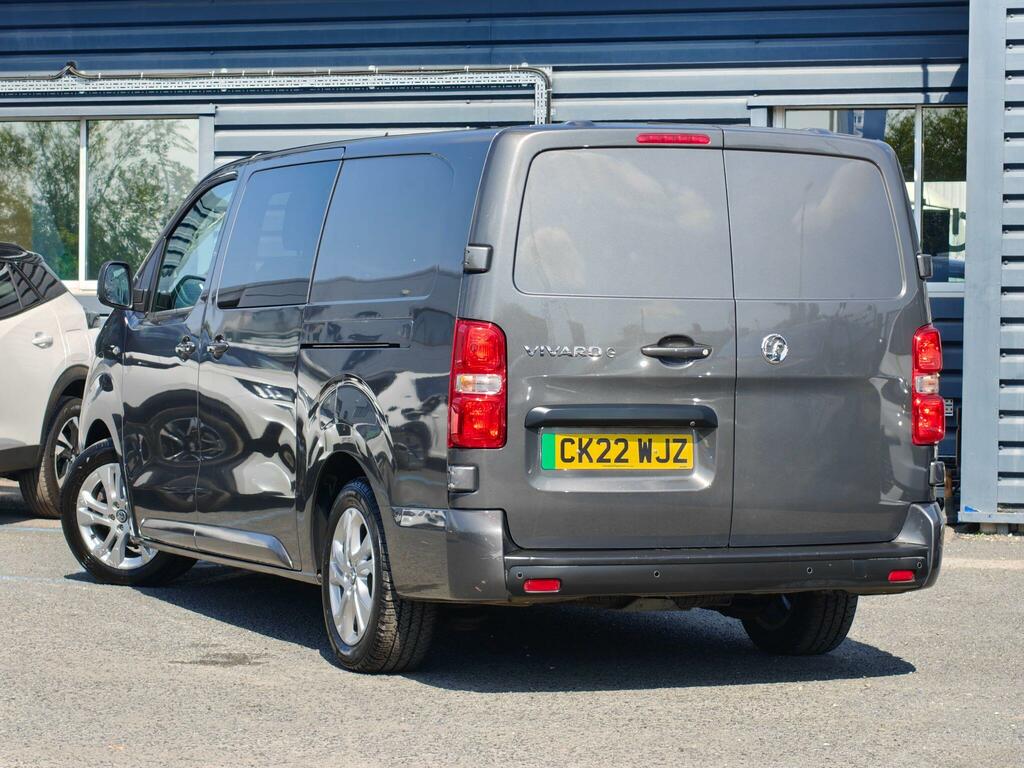 Vauxhall Vivaro 3100 75Kwh Elite Crew Van Double Cab 6Dr Grey #5