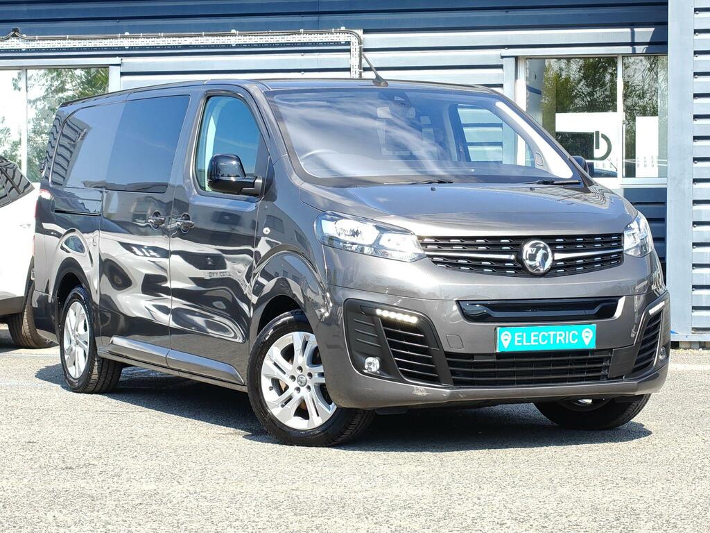Vauxhall Vivaro 3100 75Kwh Elite Crew Van Double Cab 6Dr Grey
