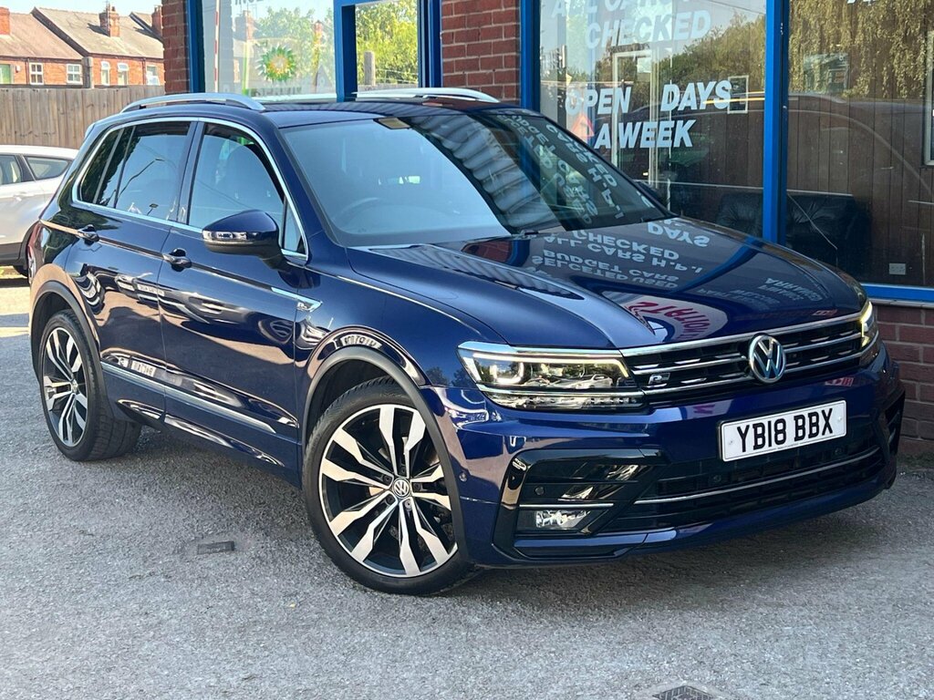 Volkswagen Tiguan 2.0 Tdi R-line 4Motion Euro 6 Ss Blue