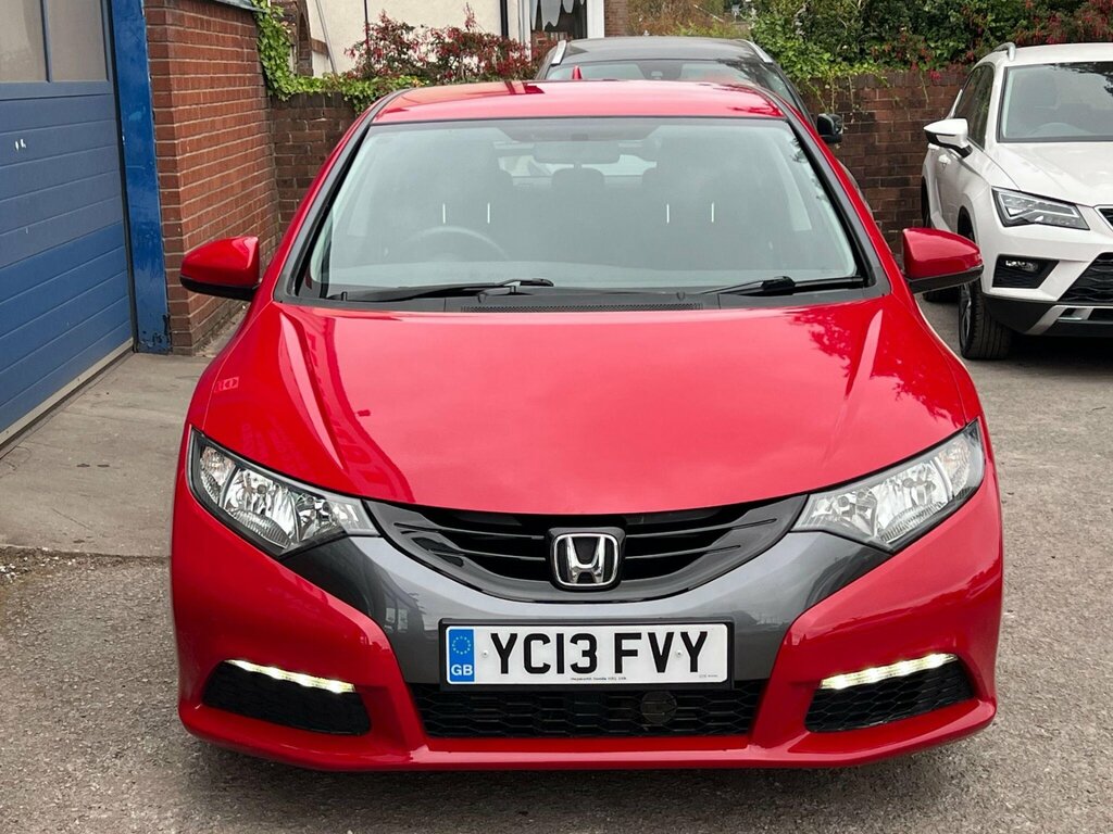 Honda Civic 1.6 I-dtec Se Euro 5 Ss Red #2