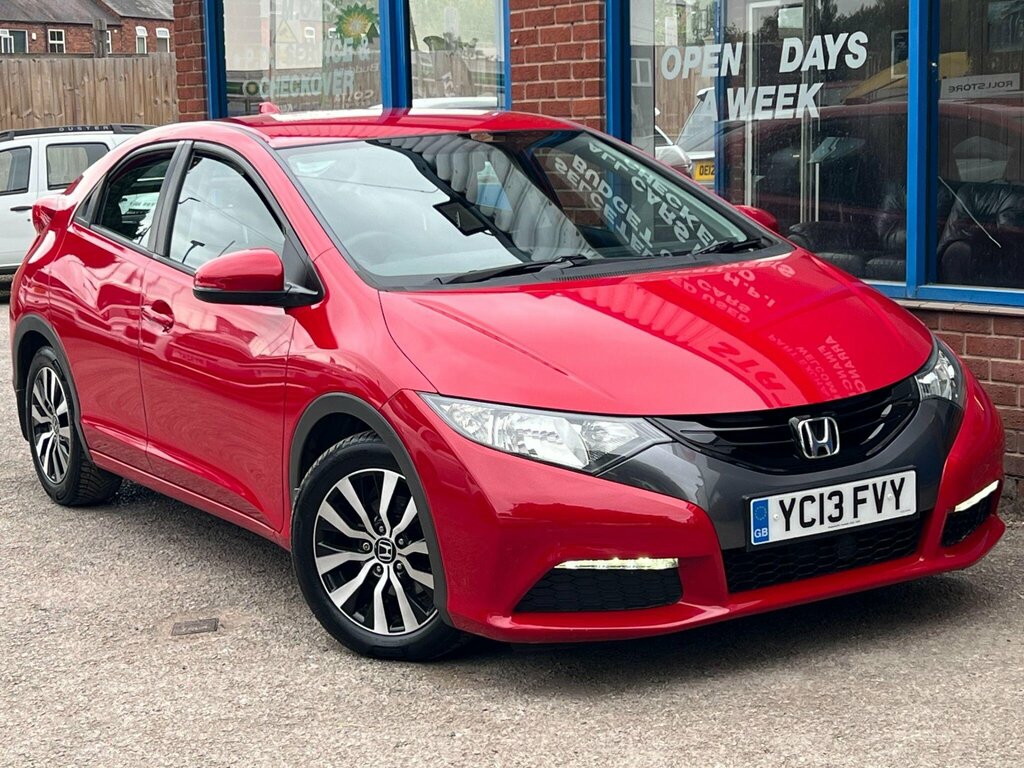 Honda Civic 1.6 I-dtec Se Euro 5 Ss Red #3