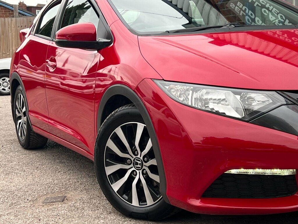 Honda Civic 1.6 I-dtec Se Euro 5 Ss Red #5