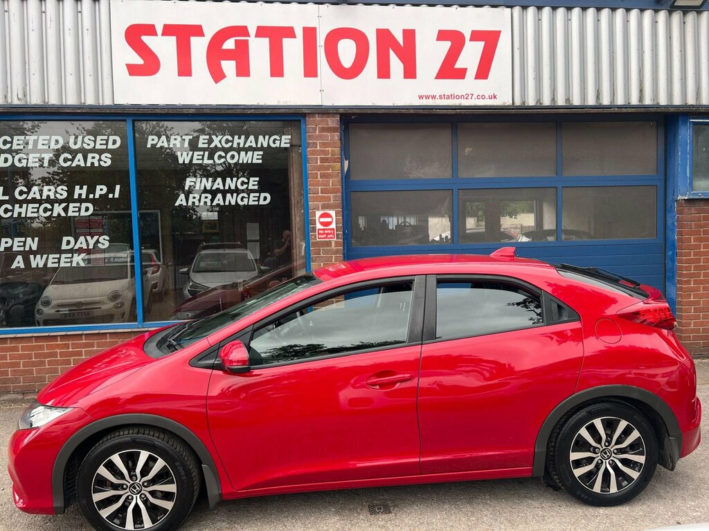 Honda Civic 1.6 I-dtec Se Euro 5 Ss Red #4