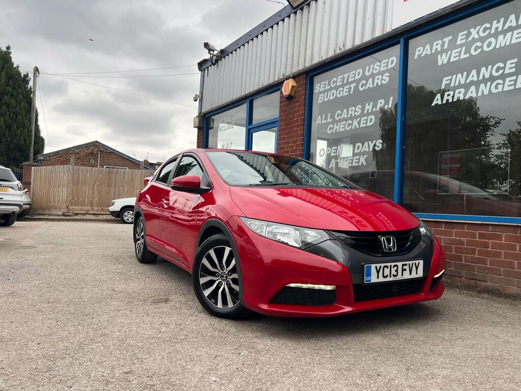 Honda Civic 1.6 I-dtec Se Euro 5 Ss Red #6