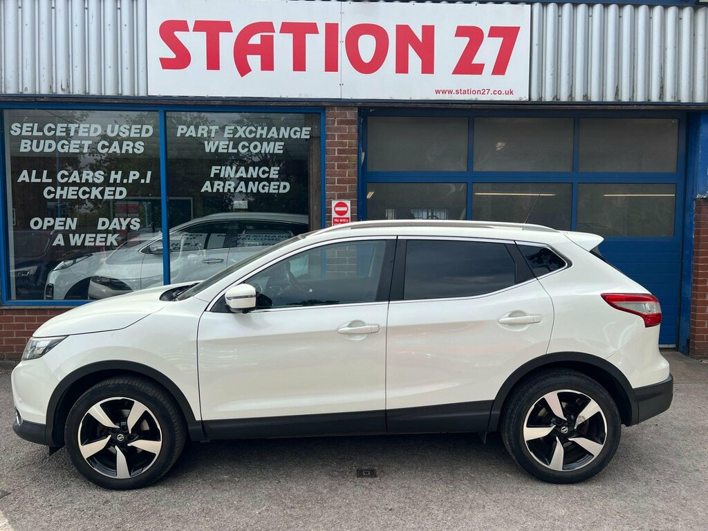 Nissan Qashqai 1.5 Dci N-tec 2Wd Euro 6 Ss White #5