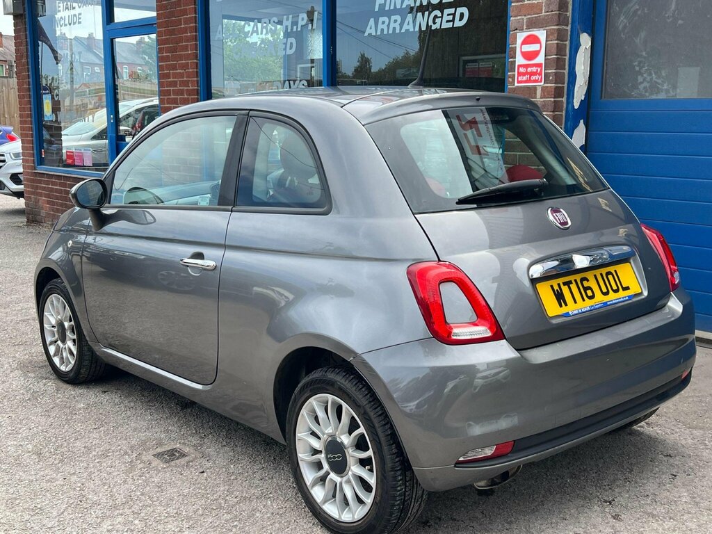 Fiat 500 1.2 Eco Pop Star Euro 6 Ss Grey #4