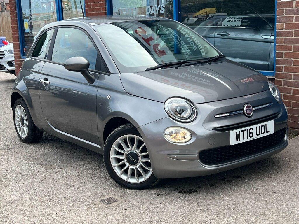 Fiat 500 1.2 Eco Pop Star Euro 6 Ss Grey
