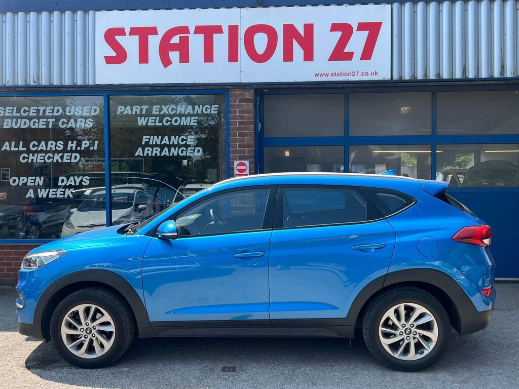 Hyundai Tucson 1.6 Gdi Blue Drive Se Nav Euro 6 Ss Blue #5