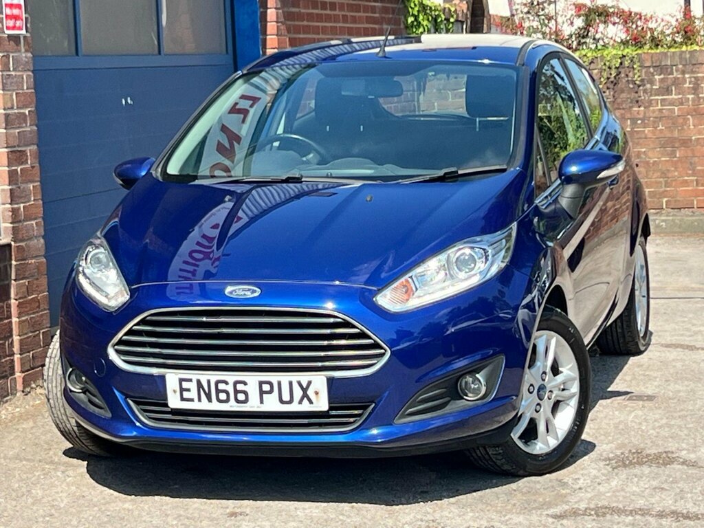 Ford Fiesta 1.25 Zetec Euro 6 Blue