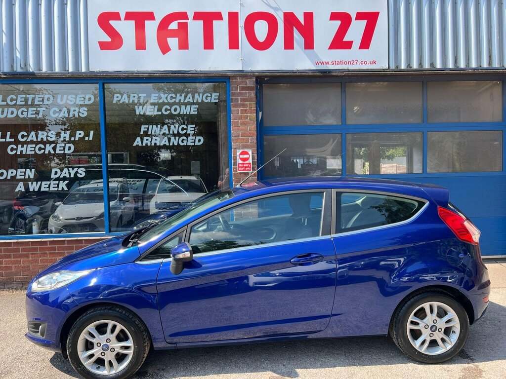 Ford Fiesta 1.25 Zetec Euro 6 Blue #5