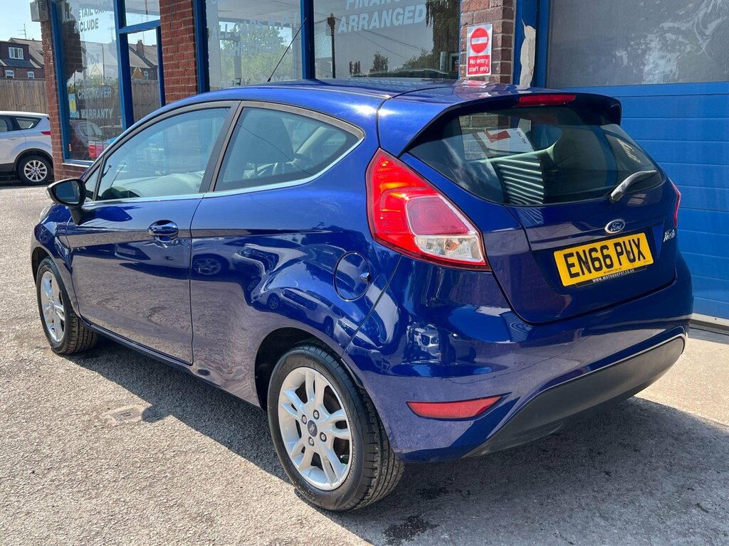 Ford Fiesta 1.25 Zetec Euro 6 Blue #4