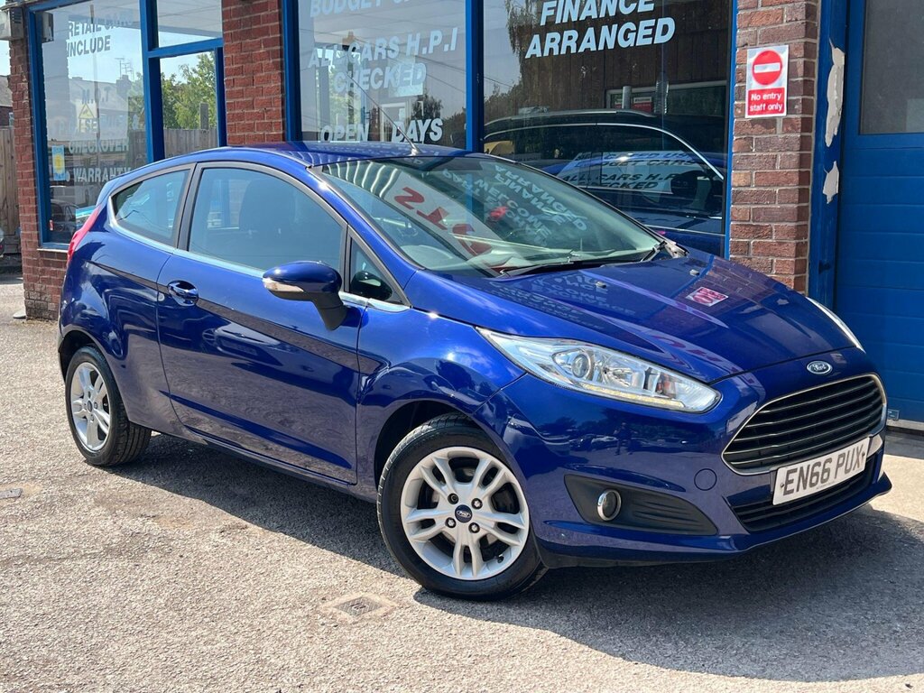 Ford Fiesta 1.25 Zetec Euro 6 Blue #3